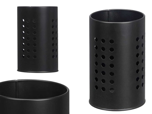 Porta utensilios negro: Organiza tu cocina con estilo y elegancia