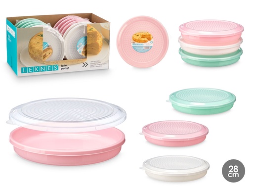 Portatortilla hermético: Surtido en 3 colores para disfrutar siempre