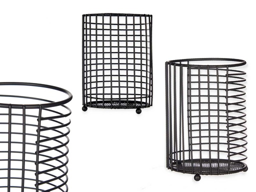 Portautensilios metal negro: Elegancia y organización en tu cocina