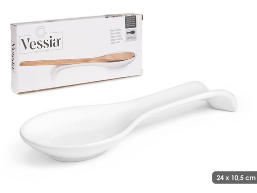 Reposacucharas blanco redondo: elegancia y limpieza en tu cocina
