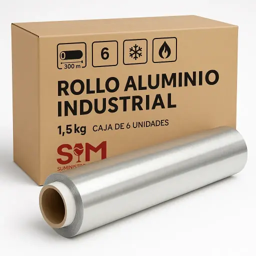 Rollo Aluminio Industrial 1,5kg