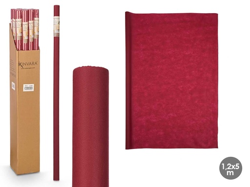 Rollo mantel TNT granate de alta calidad para eventos y decoración