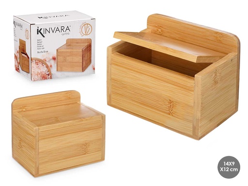 Salero bambú ecológico: estilo y sostenibilidad en tu cocina