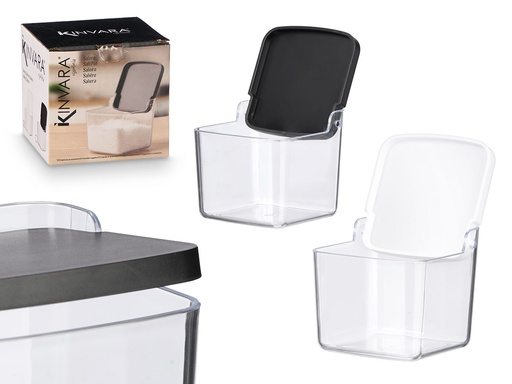 Salero surtido blanco y negro: Elegancia y estilo en tu mesa
