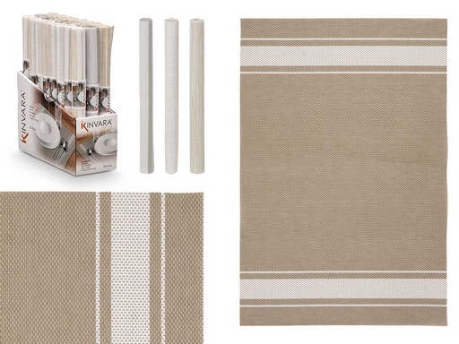 Salvamantel 30x45cm con Rayas Surtidas: Elegancia y Protección