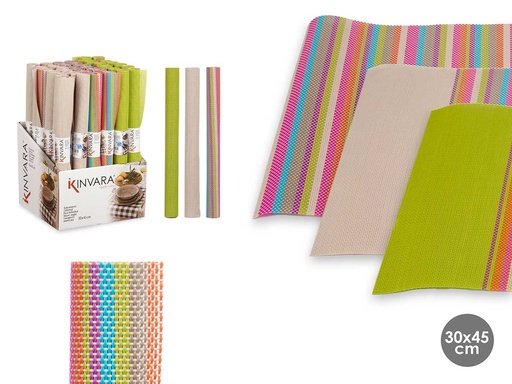 Salvamantel rayas varios colores: estilo y protección para tu mesa