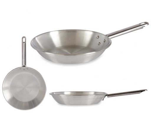 Sarten de aluminio con mango ergonómico, 22 cm de versatilidad