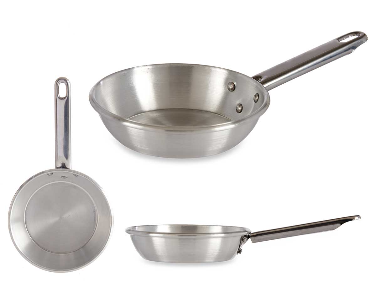 Sarten de aluminio con mango: ligereza y resistencia en 14cm