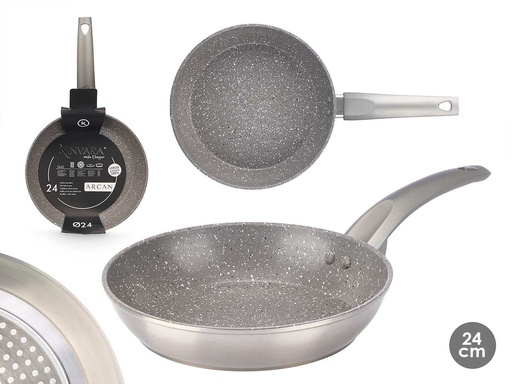 Sartén de inducción antiadherente de aluminio, eficiente y durable