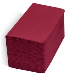 Servilleta Plegado 1/6 PP Burdeos