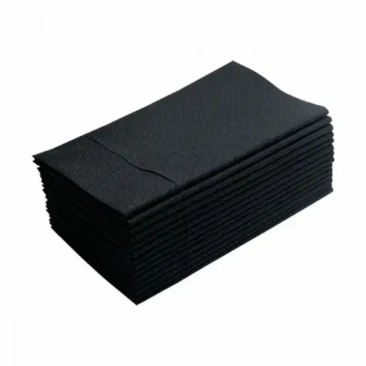 Servilleta Plegado 1/6 PP Negra