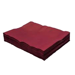 Servilletas Tissue 40x40 2C Burdeos