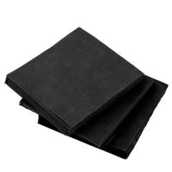 Servilletas Tissue 40x40 2C Negras
