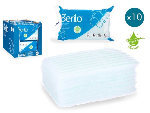 Set 10 esponjas jabonosas de alta calidad para una limpieza eficaz