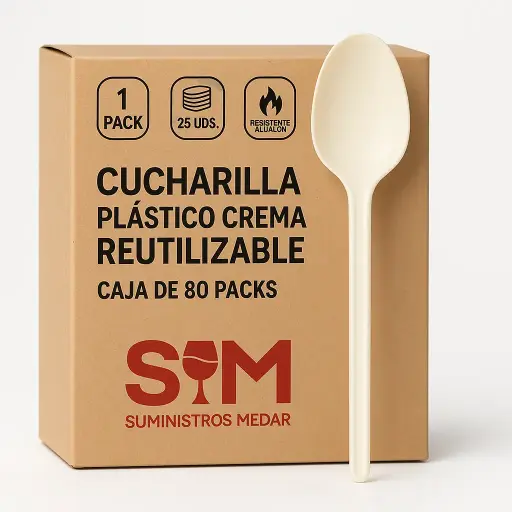 Cucharilla Plástico desechable