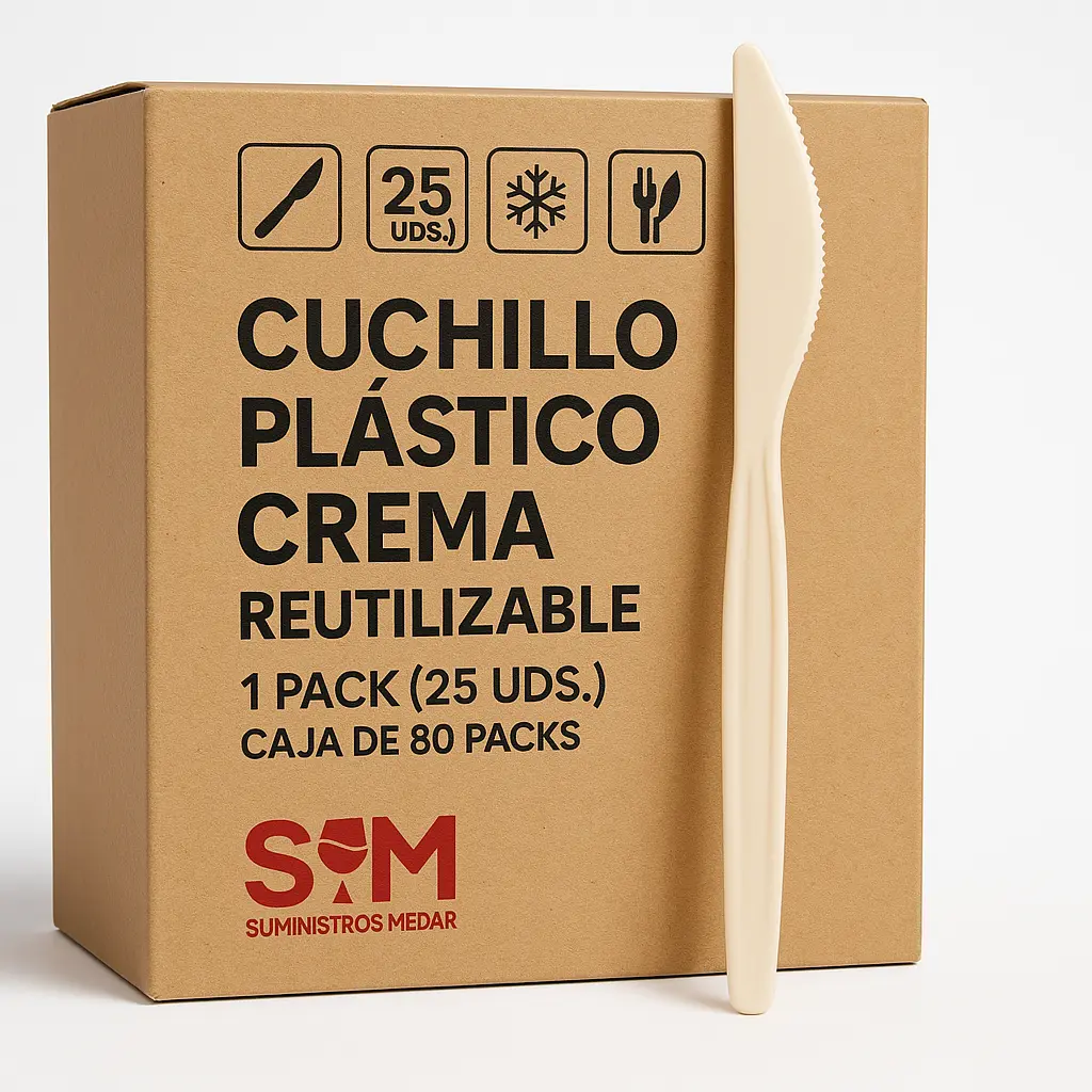 Cuchillo Plástico desechable
