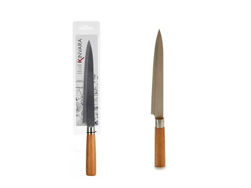 Cuchillo mediano mango madera: Elegancia y precisión en tu cocina